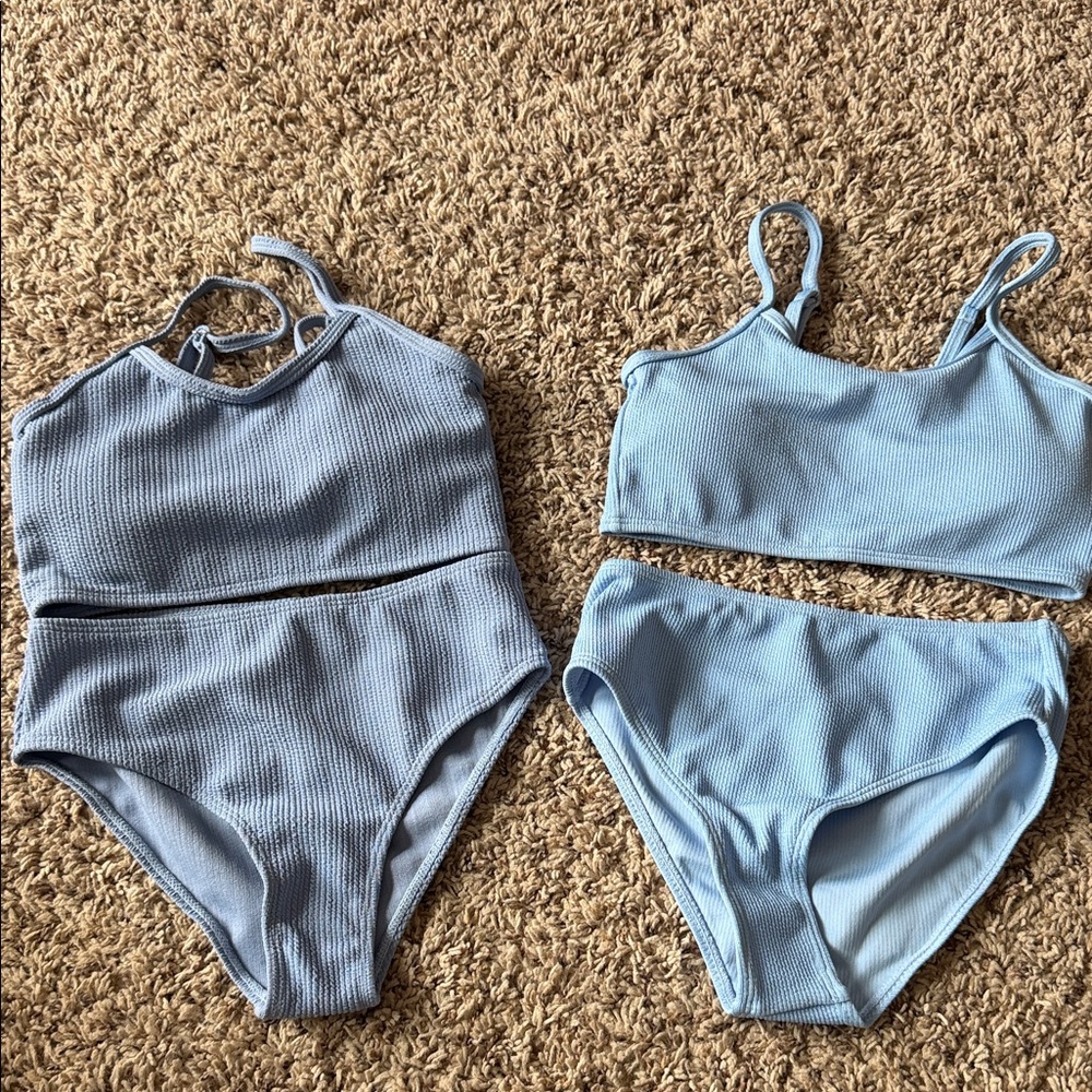 Set of 2 Girls Swimsuits size 11-12